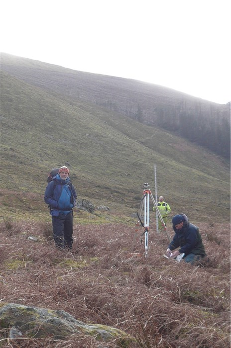 Final survey of pipeline route  Rod Gritten Ecologist Kevin Williams Contractor John Howarth  3 March 2015